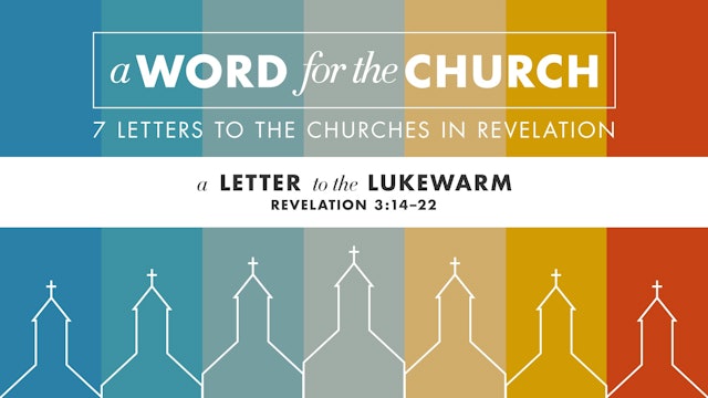 A Letter to the Lukewarm