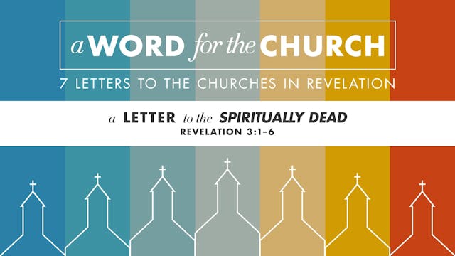A Letter to the Spiritually Dead