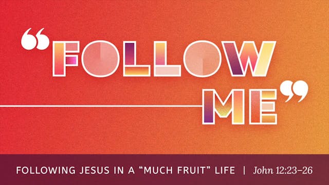 Follow Me // Following Jesus in a "Mu...