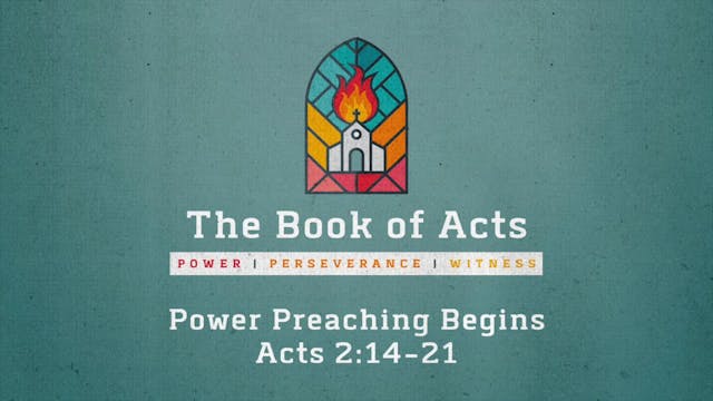 The Book of Acts // Power Preaching B...
