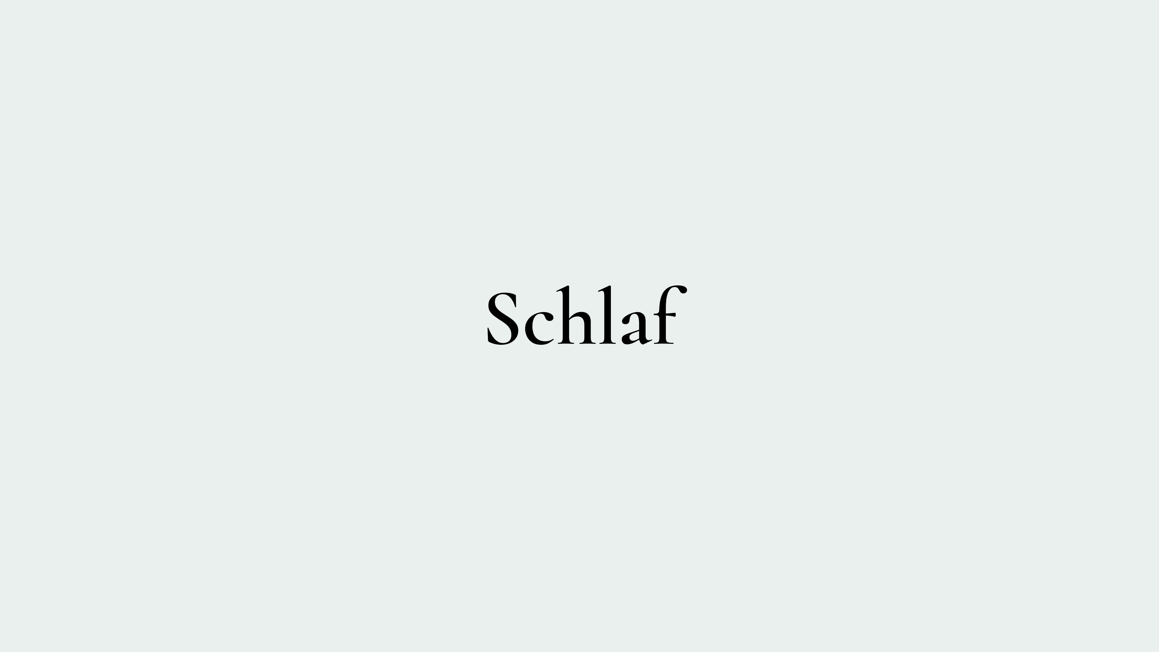 Schlaf