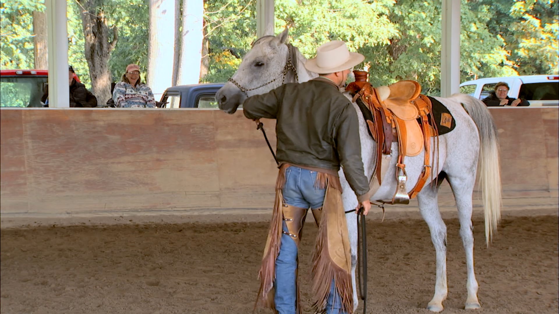 Groundwork 2 – Chapter 6 - Backing/Backing Circles - Case Study: Mike's Arabian