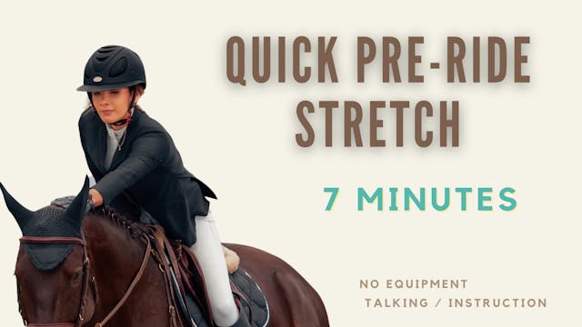 Quick Pre-Ride Warmup & Stretch Routine