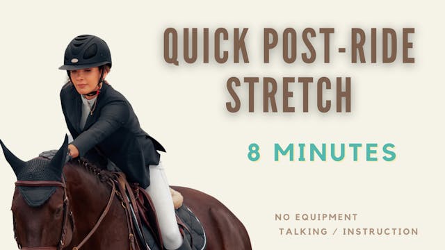 Quick Post-Ride Stretch Routine
