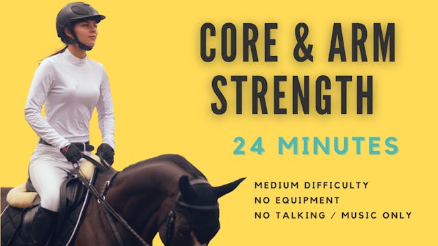 Core & Arm Strength Workout (W6, WO2)
