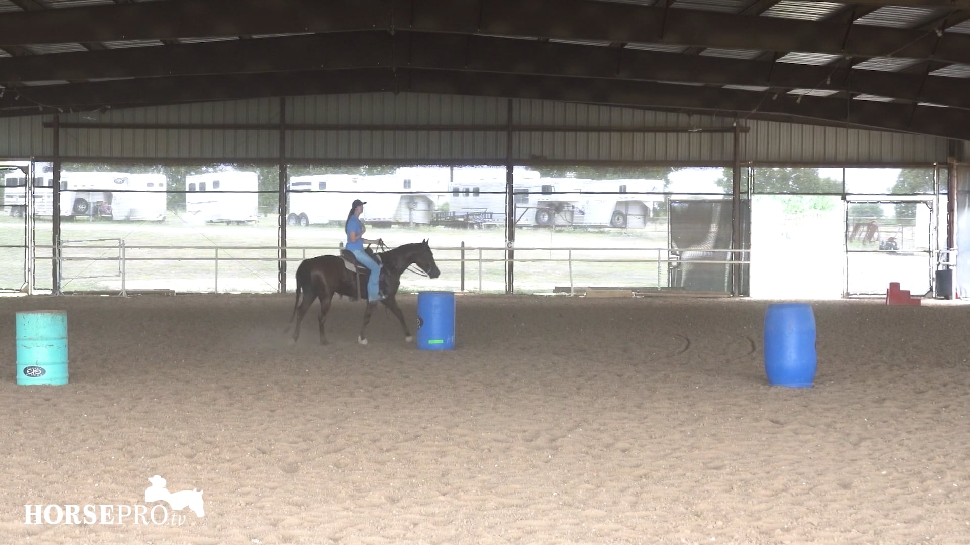 Working a Small Pattern to Help with Leaving the Barrel