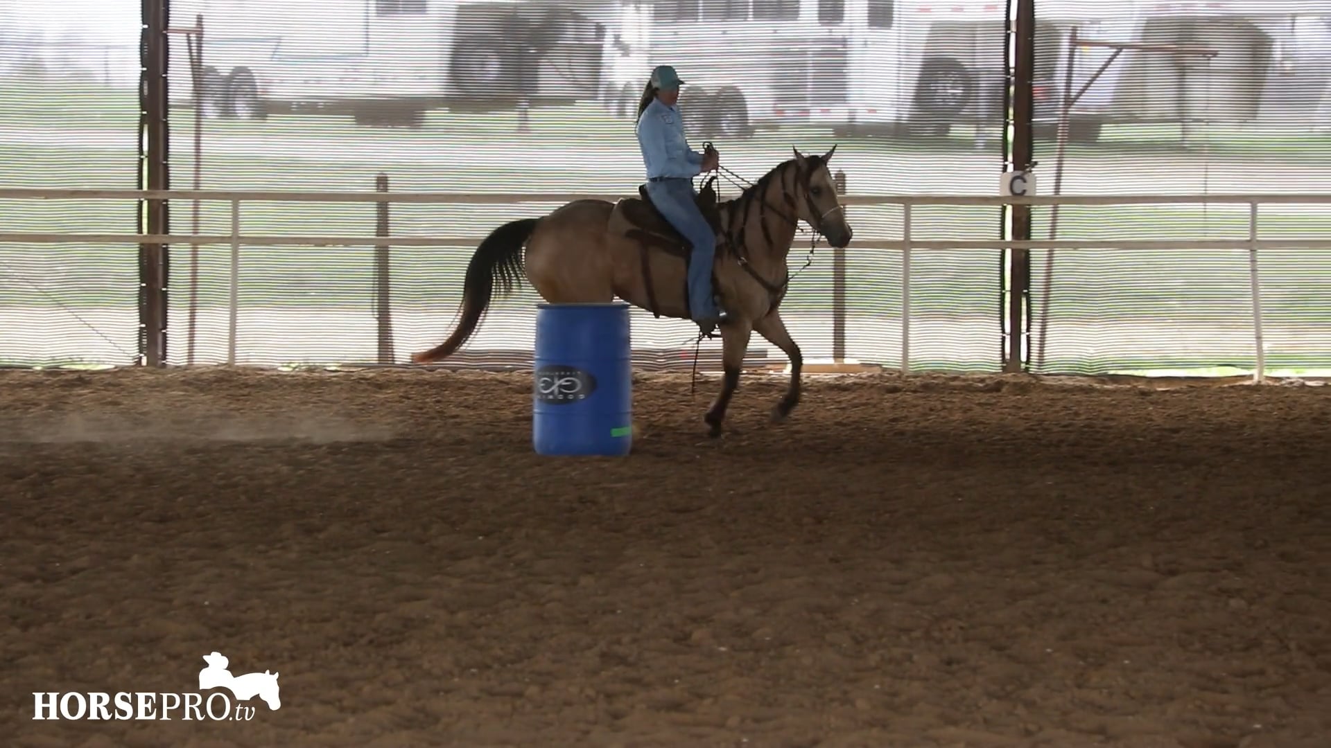 Continuing to Help a Horse Stay Patient and Finish the Turn