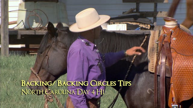 Backing Circles Practice