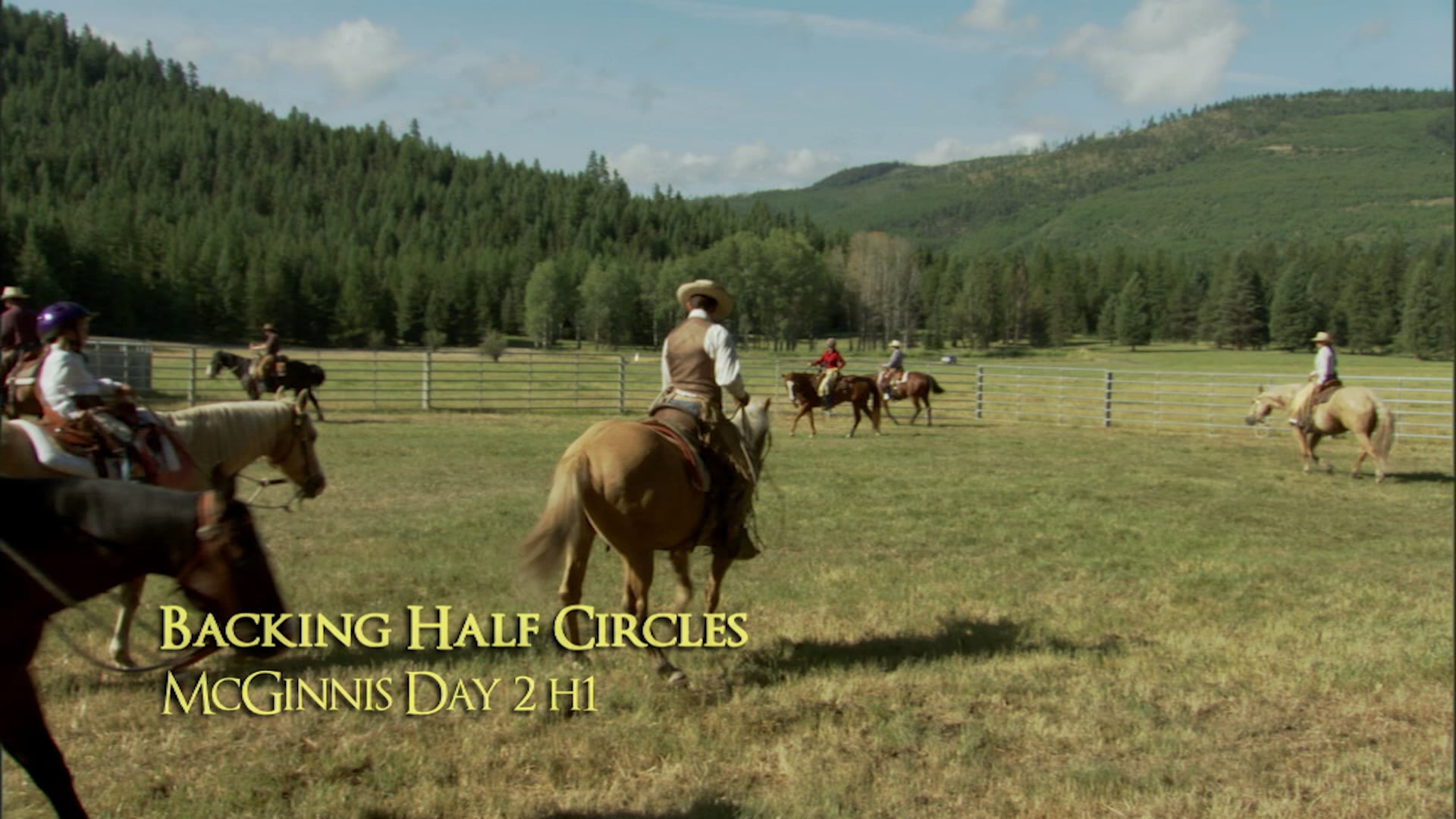 Backing Half Circles