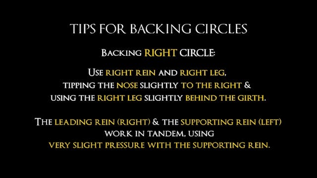 Tips For Backing Circles