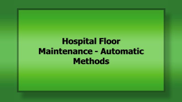 1058B Hospital Floor Maintenance - Au...