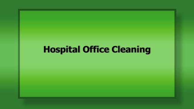 1065 Hospital Office Cleaning