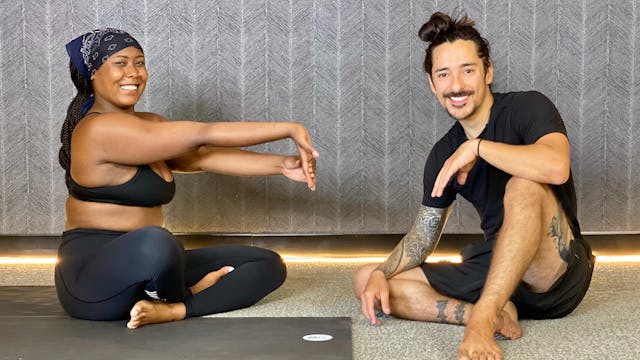 5-Min Toe and Wrist Stretch with Derik E