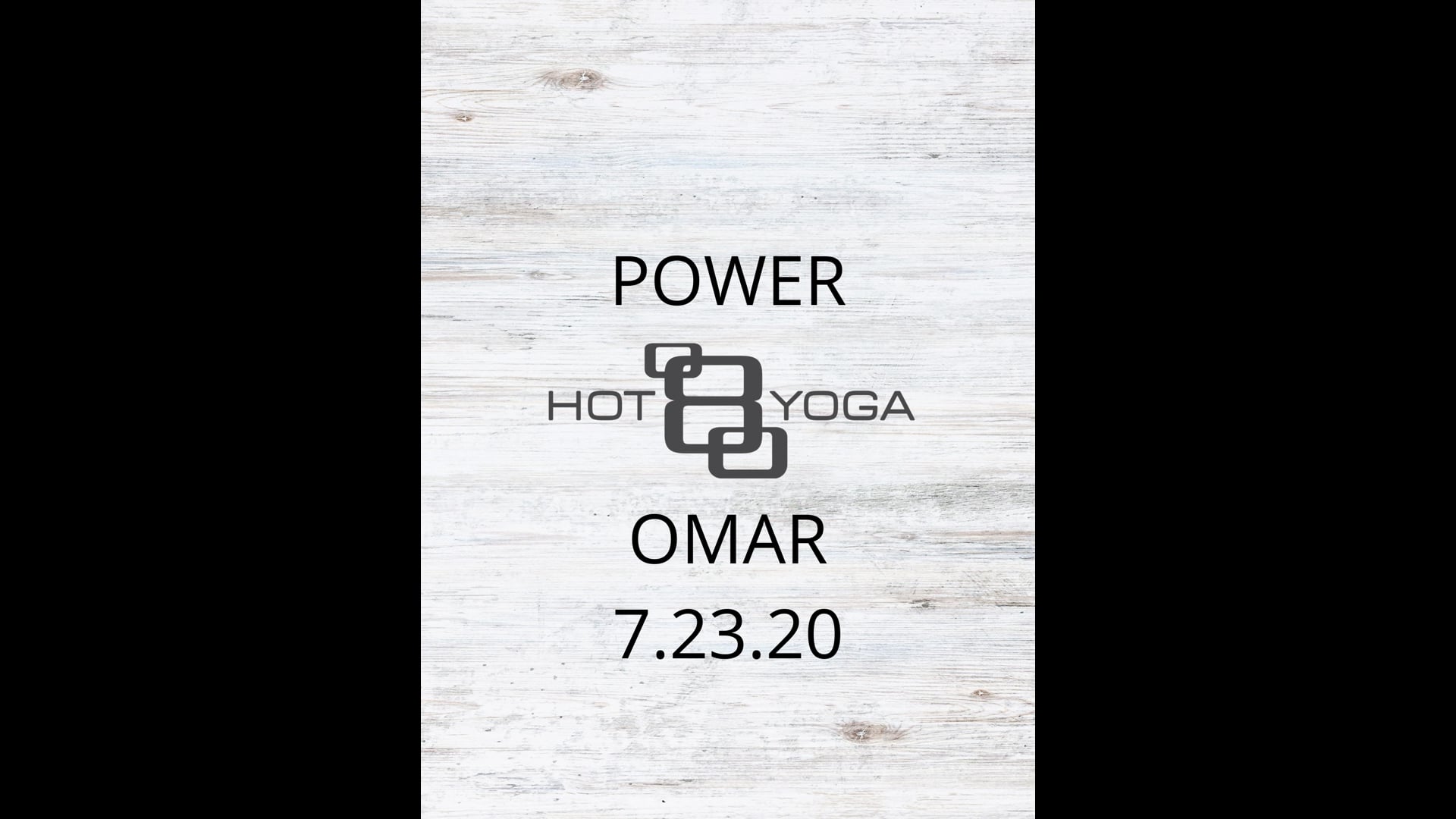 Power with Omar L