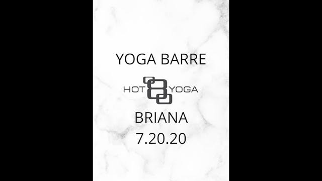 Yoga Barre with Briana D