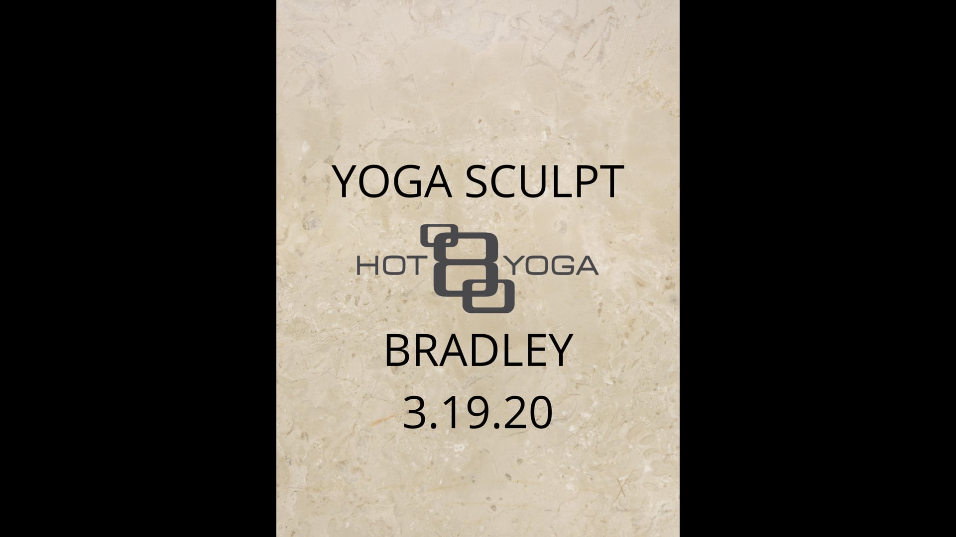 Sculpt with Bradley B