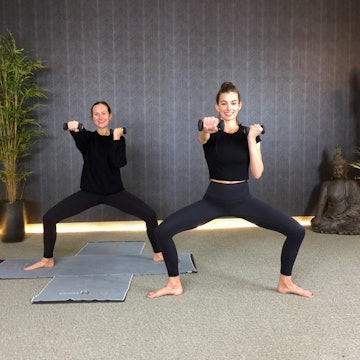45-Min Yoga Barre with Marikah C