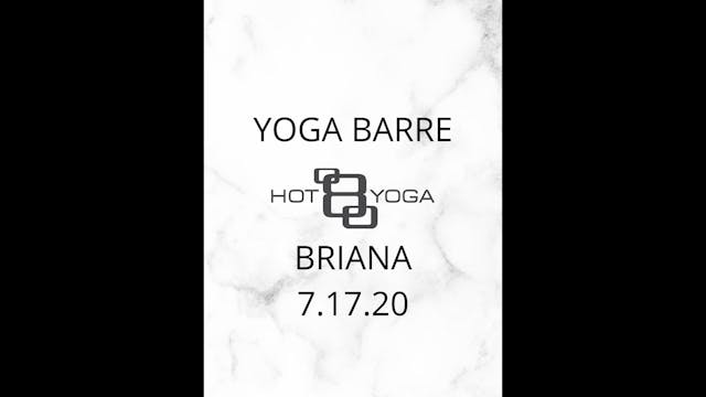 Yoga Barre with Briana D