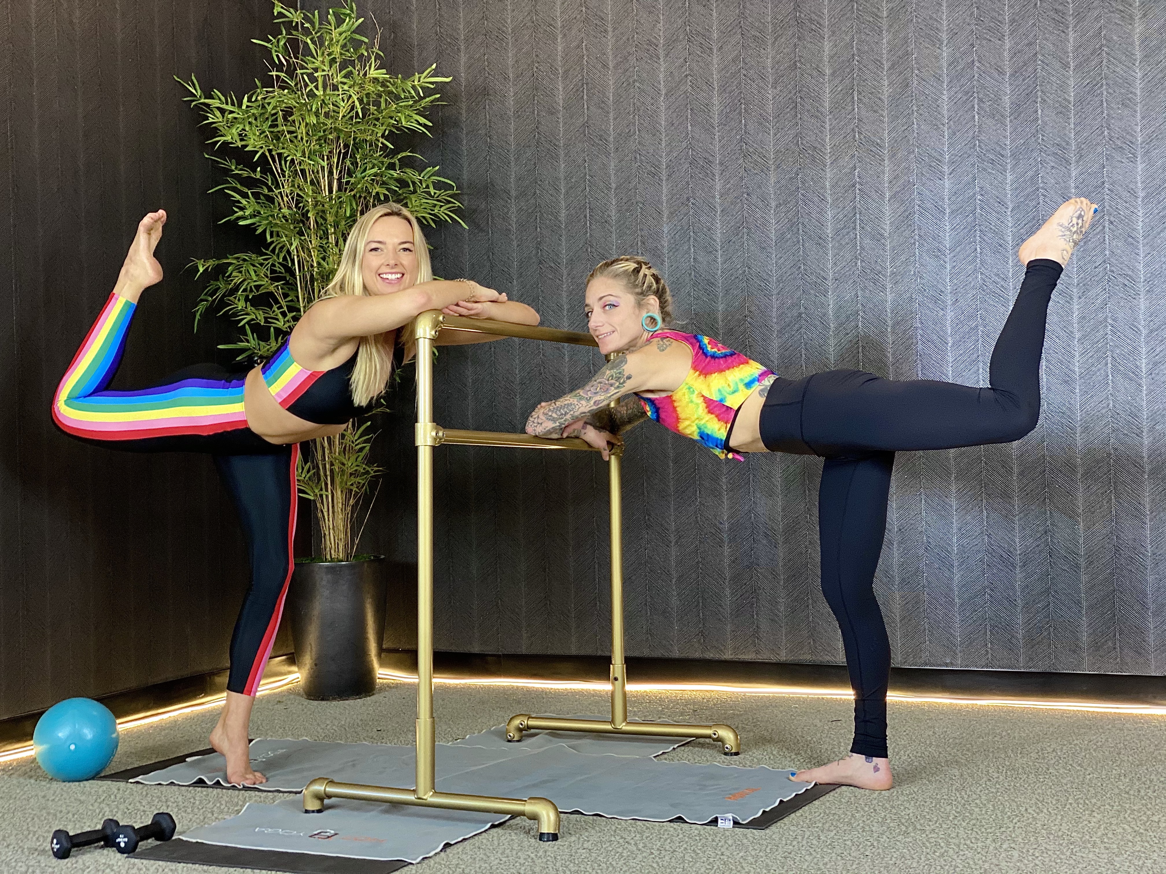 45-Min Lady Gaga Yoga Barre with Whitney E