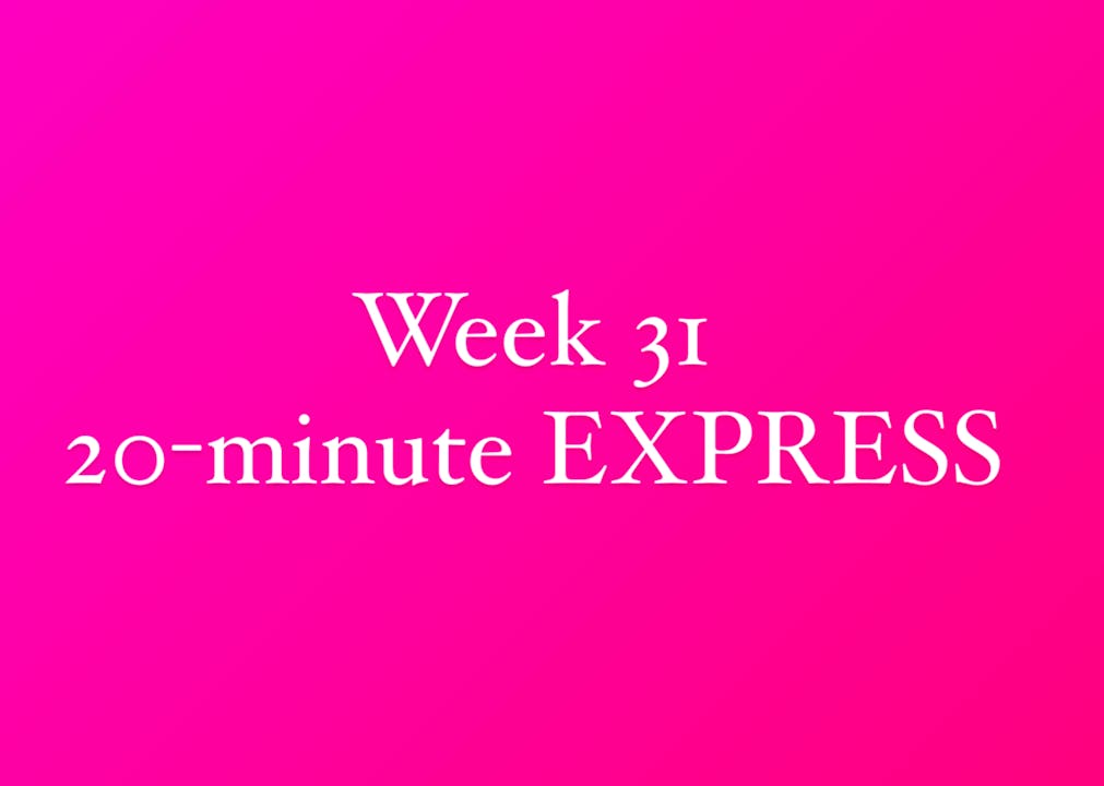 Week 31 - Express