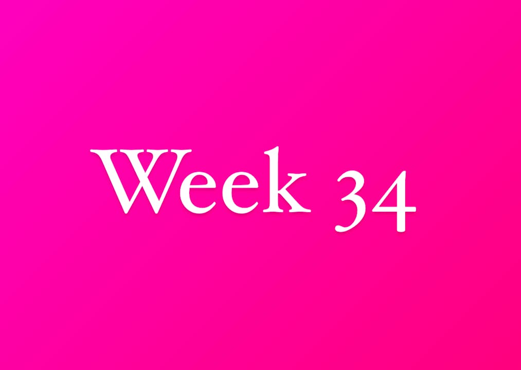 Week 34- 2025