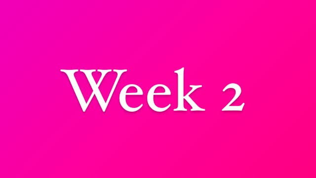 Week 2 -