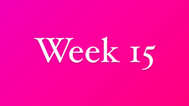Week 15