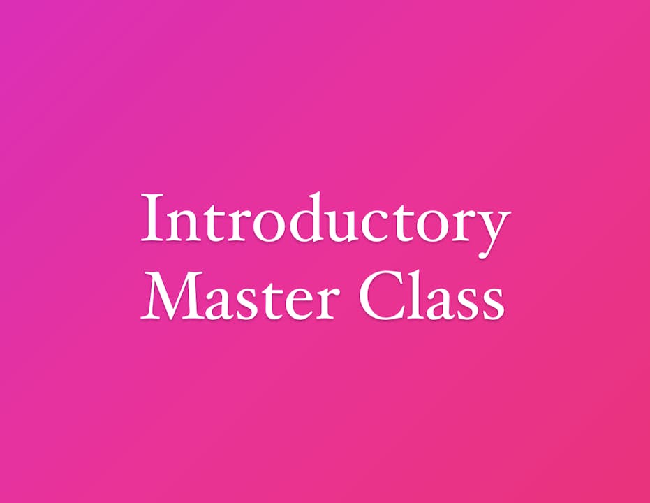 MBC Introductory Class