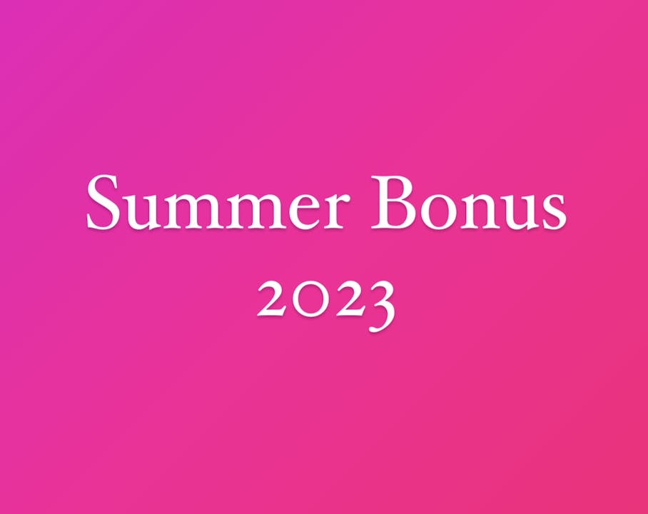 Summer Bonus 2023