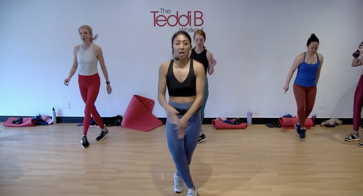 Teddi B Workout w Jennifer 4/21