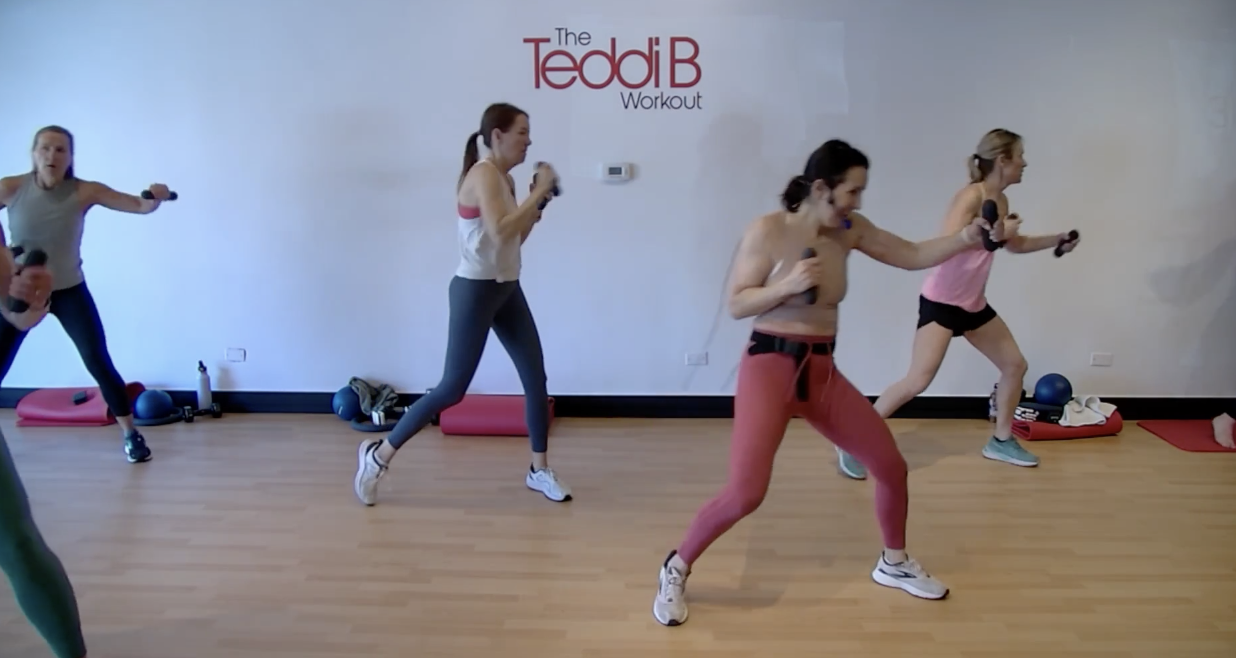Teddi B Workout w Cari 3/29