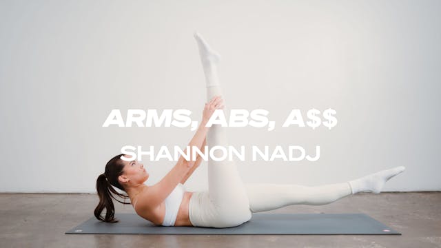 45 MINUTE ARMS, ABS, A$$ - SHANNON 