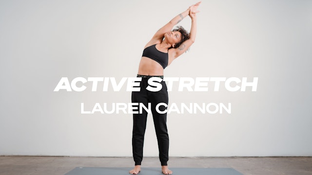 FRIDAY 8/5 - 30 MIN. ACTIVE STRETCH