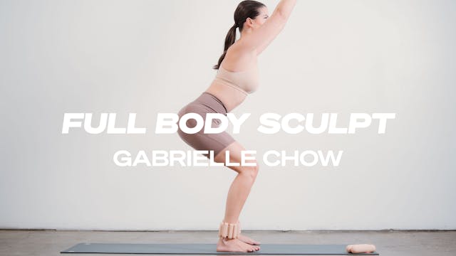 MONDAY 8/22 - FULL BODY SCULPT