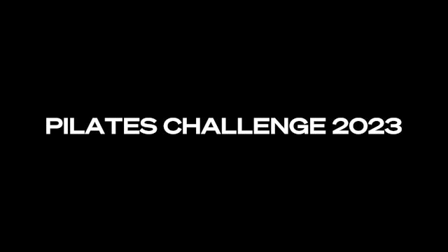 PILATES CHALLENGE - CALENDAR