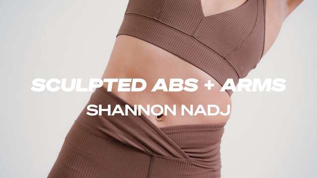 29 MIN. SCULPTED ABS + ARMS 
