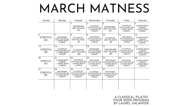 March Matness Calendar 