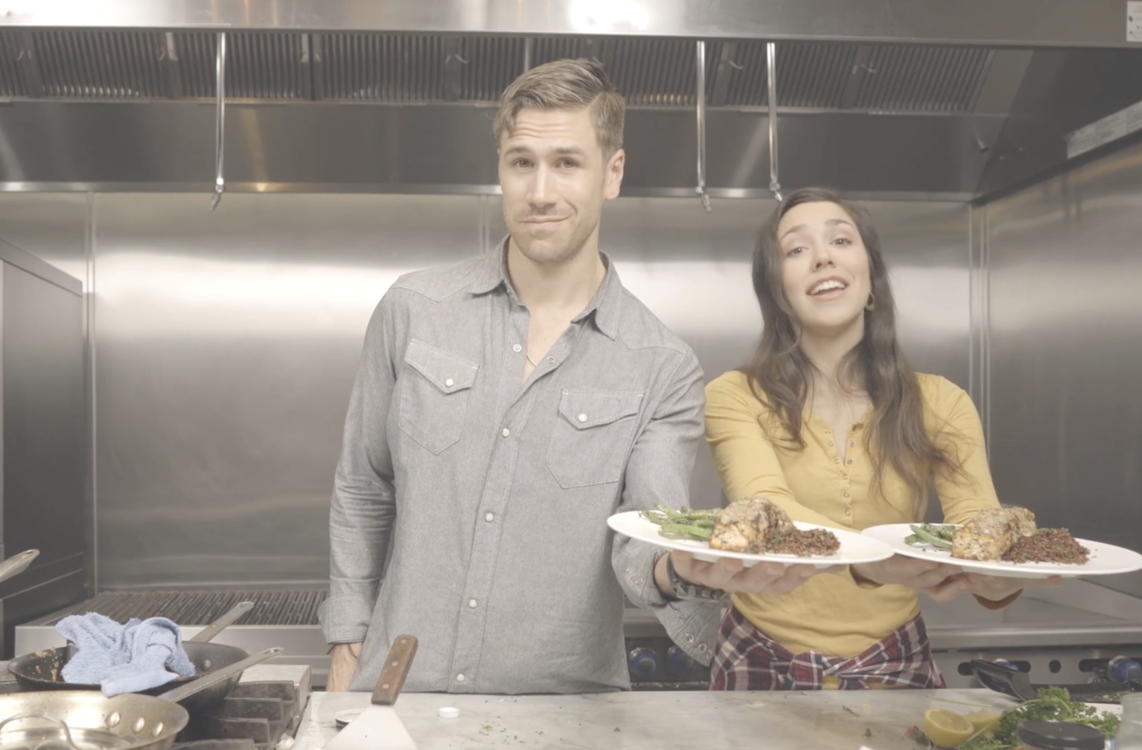 4 Minute Chef Challenge - Salmon with Lemon Quinoa