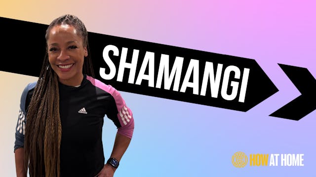 Trainen met Shamangi