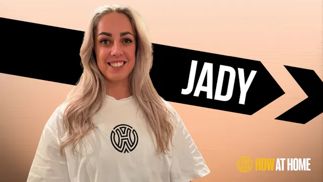 Trainen met Jady