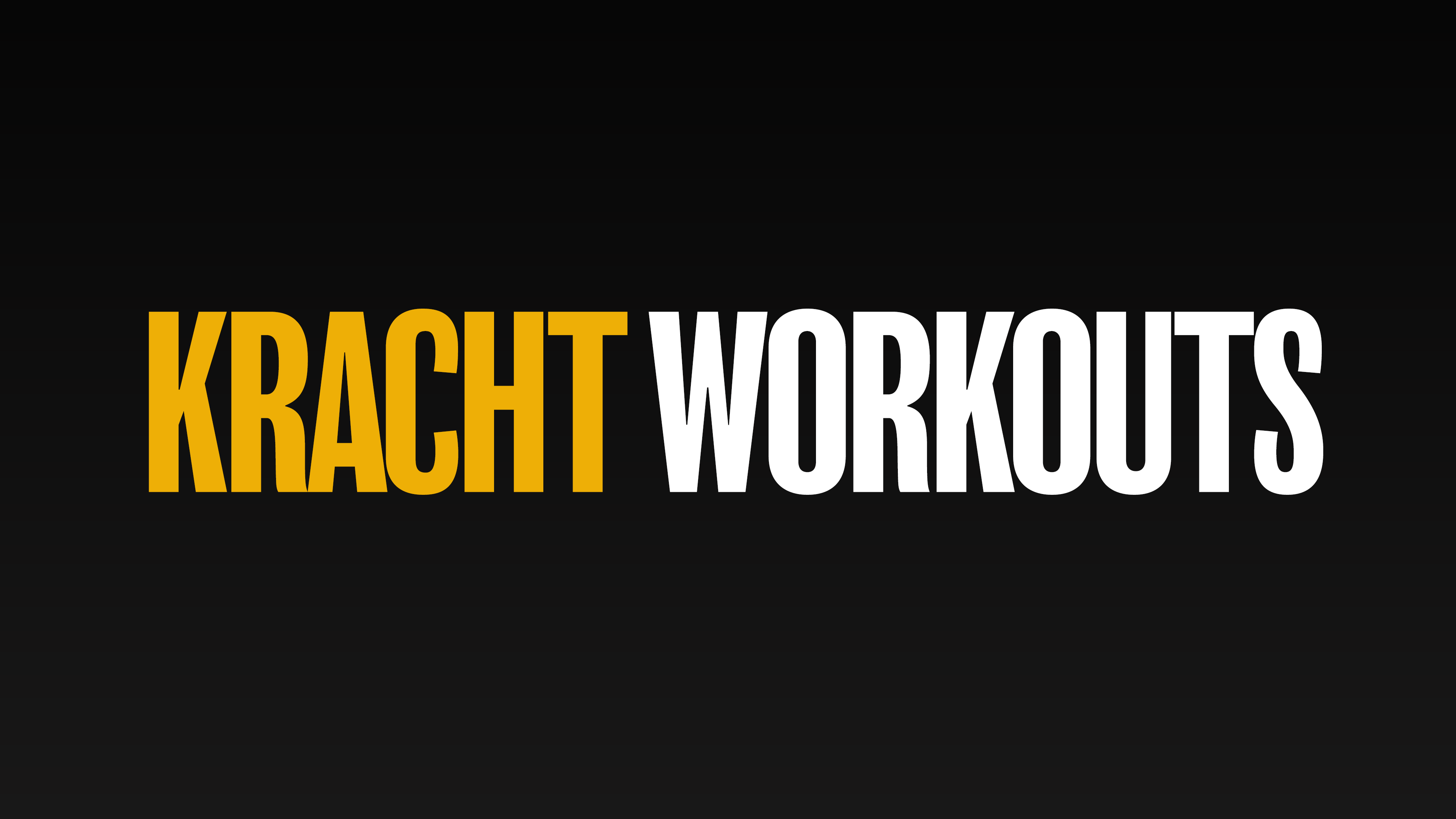 Kracht Workouts 💪🏼