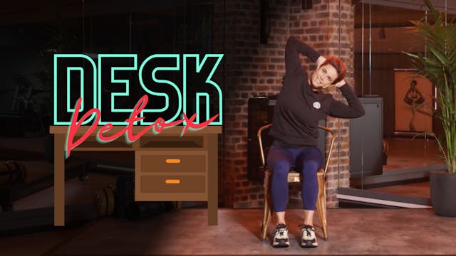 Desk Detox Stretch 👩🏽‍💻 5 min. 