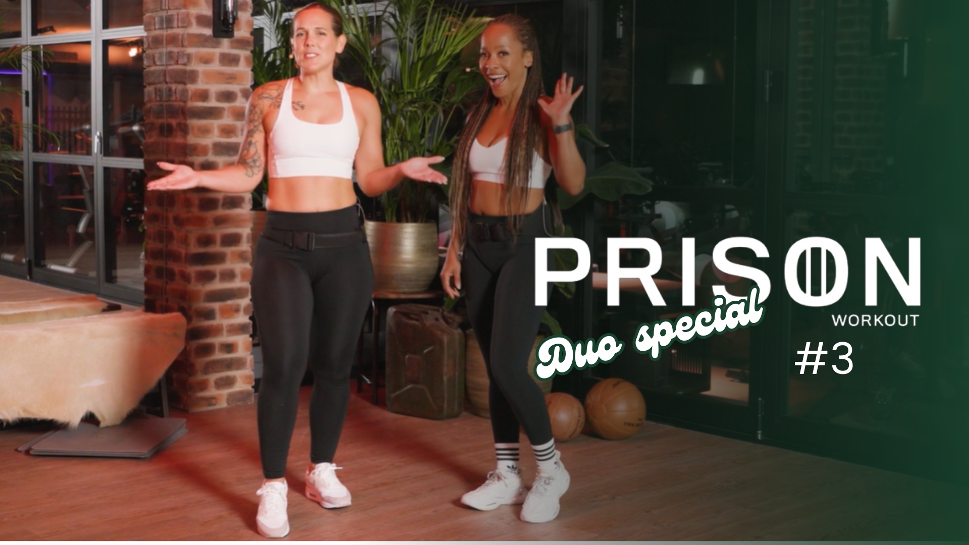 Prison Workout #3 Duo Special👮