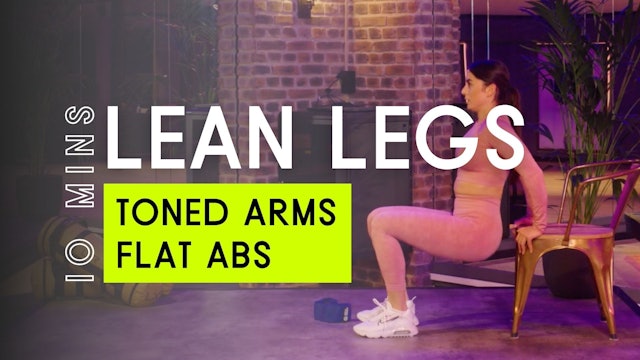 Lean Legs, Toned Arms & Flat Abs 💥