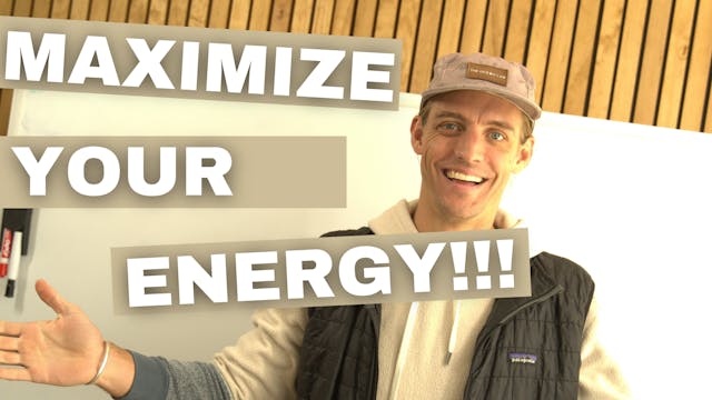 Eric Anderson - Maximize Your Energy