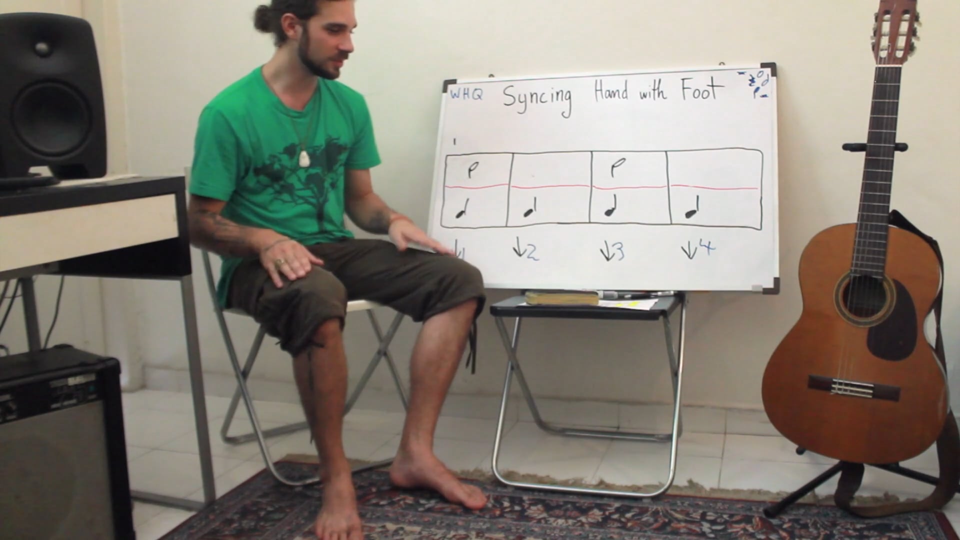 8. Syncing Hand & Foot for Whole, Half Quarter Notes