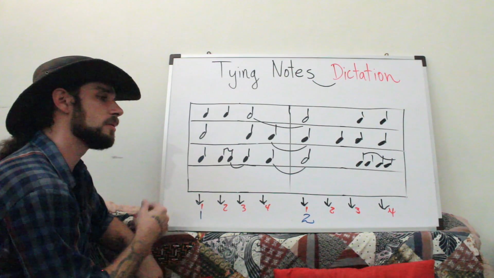 30. Musical Dictation 8 – Tying Notes Dictation