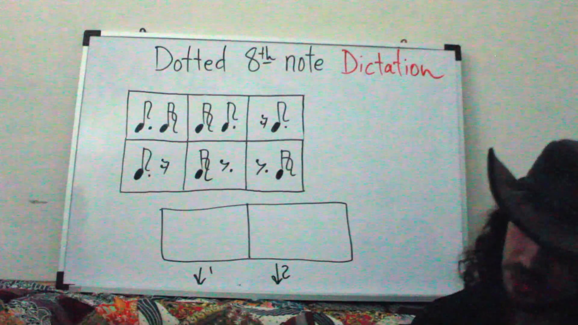 42. Musical Dictation 11 - Dotted 8th Note Dictation