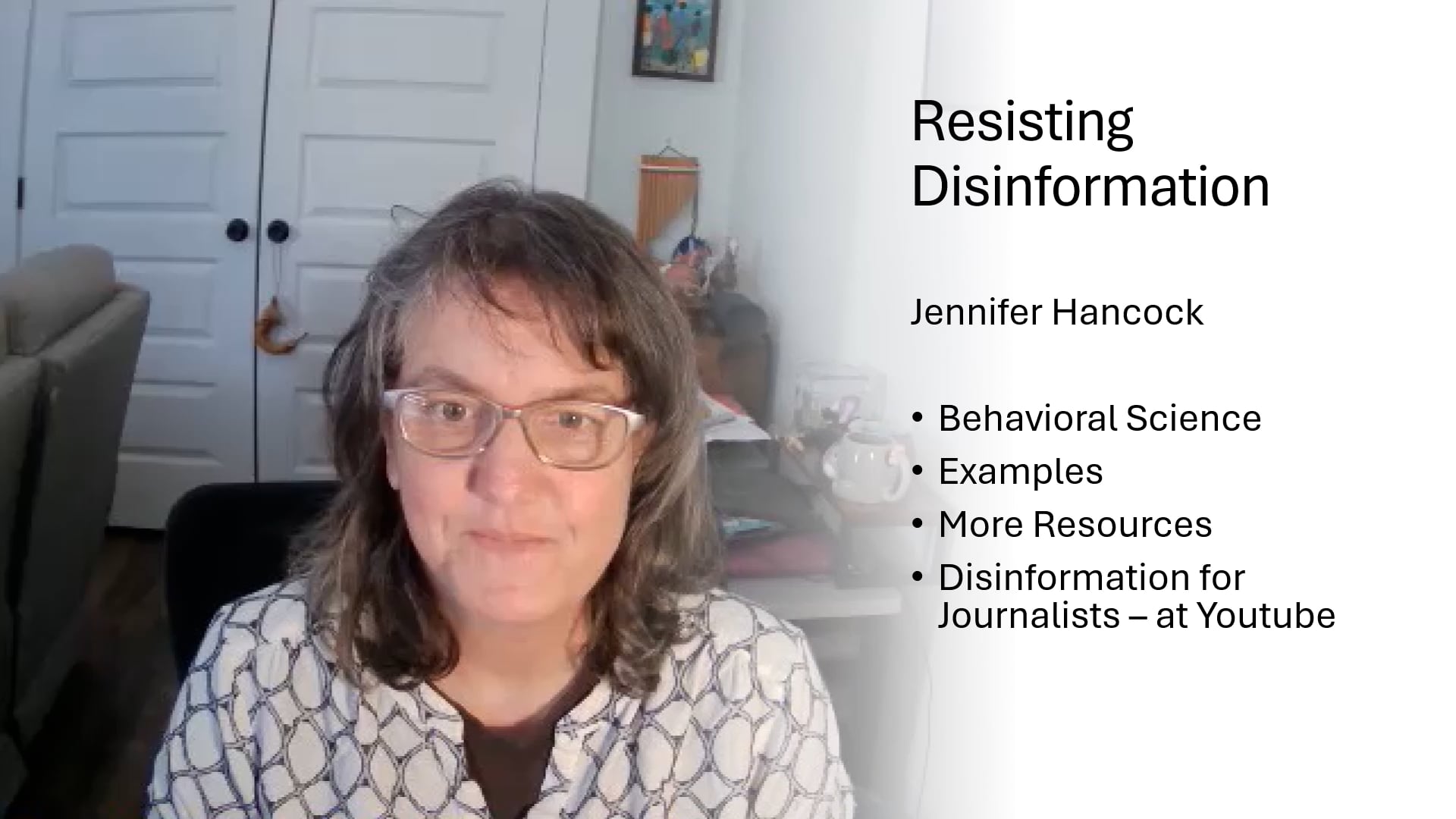Resisting Disinformation