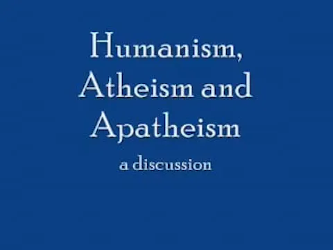 Humanism, Atheism and Apatheism_ A Di...